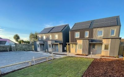 4 Semi-Detached Modular Houses for Valleys to Coast Housing in Vale of Glamorgan